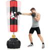 imageGoplus Freestanding Punching Bag 70quot Heavy Boxing Bag wFillable Base 12 Suction Cups Shock Absorbers Kickboxing Bag with Stand for Men Women Adults Teens MMA Boxing Training Muay Thai