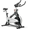 imageGoplus Magnetic Stationary Bike Indoor Exercise Cycling Bike Smooth Belt Drive WHeart Rate LCD Monitor Full Adjustment Nearsilent Home Cardio Workout