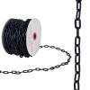imageGoplus Plastic Chain Safety Barrier 125 FT Plastic Barrier Chain UV Protected Weatherproof for Crowd Control Industrial Purposes Decoration Queue LineBlackBlack