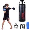 imageGoplus Punching Bag Set with Gloves 22LBS 40LBS Filled Kick Boxing Bag Rucksack Jump Rope Firm Hook Heavy Bag for Kids Youth Adults MMA Training Muay Thai Krav MAGA Taekwondo Karate22 LBS