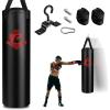 imageGoplus Punching Bag for Adults 64LBS Filled Hanging Boxing Bag Set with 12OZ Boxing Gloves ampamp 95 Hand Wraps Suitable for Home Gym Workout Kickboxing MMA Muay Thai Krav MAGA Taekwondo Karate
