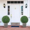 imageGoplus 2 PCS 157 Inch Artificial Plant Topiary Ball Round Faux Boxwood Balls Outdoor Garden Spheres Decorative for Front Door Porch Backyard Balcony Patio Wedding and Home Dcor20 Inch