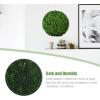 imageGoplus 2 PCS 157 Inch Artificial Plant Topiary Ball Round Faux Boxwood Balls Outdoor Garden Spheres Decorative for Front Door Porch Backyard Balcony Patio Wedding and Home Dcor157 Inch