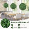 imageGoplus 2 PCS 157 Inch Artificial Plant Topiary Ball Round Faux Boxwood Balls Outdoor Garden Spheres Decorative for Front Door Porch Backyard Balcony Patio Wedding and Home Dcor20 Inch