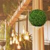 imageGoplus 2 PCS 157 Inch Artificial Plant Topiary Ball Round Faux Boxwood Balls Outdoor Garden Spheres Decorative for Front Door Porch Backyard Balcony Patio Wedding and Home Dcor157 Inch