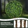 imageGoplus 3 Ft Artificial Boxwood Topiary Tree Fake Greenery Plants Triple Ball Tree Leaves ampamp CementFilled Plastic Flower Pot Decorative Trees for Home Office Indoor and Outdoor Use2