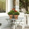 imageGoplus 4 Pack Artificial Boxwood Topiary Trees Mini Fake Greenery Plants Small Faux Decorative Plants Tabletop Potted Artificial Plants for Home Office Desk Dining Table GreenPine Cone ShapeGreenpine Cone Shape