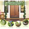 imageGoplus 4FT Artificial Spiral Boxwood Topiary Tree 2 Pack Greenery Large Faux Plant in CementFilled Plastic Pot Tall Fake Plant for Indoor Outdoor Home Front Porch DecorLighted