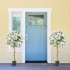 imageGoplus 53 Bougainvillea Artificial Tree Faux Silk Flower Tree in Pot w 576 Flowers 288 Leaves Tall Fake Floor Plant Artificial Plants for Indoor Outdoor Bedroom Living Room DecorWhite