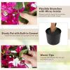 imageGoplus 53 Bougainvillea Artificial Tree Faux Silk Flower Tree in Pot w 576 Flowers 288 Leaves Tall Fake Floor Plant Artificial Plants for Indoor Outdoor Bedroom Living Room DecorRed