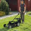 imageGoplus Cordless Lawn Mower 18 Inch Electric Push Mower w 6 Adjustable Cutting Height Brushless Motor Two 40Ah Lithium Battery Packs ampamp Chargers Included 40V2 x 20V