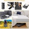imageGoplus Folding Camping Storage Cabinet Pop Up Outdoor Camping Kitchen Station with Large 3Tier Storage Organizer Carry Bag Easy Set Up Portable Compact Camping Table for BBQ Picnic Backyard 5555