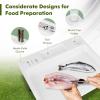 imageGoplus Folding Fish Cleaning Table Portable Fish Fillet Washing Station with Drainage Hose Cup Holder ampamp Knife Grooves HeavyDuty Fillet Table Outdoor Hunting Cutting Table for Camping Dock Beach