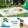 imageGoplus Folding Fish Cleaning Table with Dual Water Basins Heavy Duty Fillet Table with Hose Hook Up Sink and Faucet Portable Outdoor Camping Sink Station for Dock Beach Patio Picnic 40with Grid Rack
