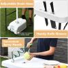 imageGoplus Folding Fish Cleaning Table with Sink and Spray Nozzle Heavy Duty Fillet Table with Hose Hook Up and Faucet Portable Outdoor Camping Sink Station for Dock Beach Patio Picnic