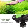imageGoplus Lawn Mower 13 Inch 2in1 Electric Lawn Mower with Grass Collection Bag Folding Handle Adjustable Cutting Height Corded Push Lawn Mowers for Garden Yard 12 Amp GreenGreen