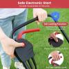 imageGoplus Lawn Mower Electric Lawn Mowers with Grass Collection Box 10 AMP Motor 13quot Cutting Deck 3 Adjustable Cutting Positions WalkBehind Small Corded Lawnmower for Garden Farm YardRed