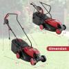 imageGoplus Lawn Mower Electric Lawn Mowers with Grass Collection Box 10 AMP Motor 13quot Cutting Deck 3 Adjustable Cutting Positions WalkBehind Small Corded Lawnmower for Garden Farm YardRed
