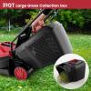 imageGoplus Lawn Mower Electric Lawn Mowers with Grass Collection Box 10 AMP Motor 13quot Cutting Deck 3 Adjustable Cutting Positions WalkBehind Small Corded Lawnmower for Garden Farm YardRed