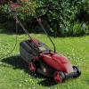 imageGoplus Lawn Mower Electric Lawn Mowers with Grass Collection Box 10 AMP Motor 13quot Cutting Deck 3 Adjustable Cutting Positions WalkBehind Small Corded Lawnmower for Garden Farm YardRed