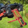 imageGoplus Lawn Mower Lift 500LBS Zero Turn Mower Lift with Hydraulic Jack Mower Lift Jack for Riding Tractors