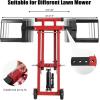 imageGoplus Lawn Mower Lift 500LBS Zero Turn Mower Lift with Hydraulic Jack Mower Lift Jack for Riding Tractors