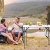 imageGoplus Portable Fish Cleaning Table with Sink Folding Outdoor Camping Sink Station with Hose Hook Up Heavy Duty Fillet Table with Faucet for Dock Beach Patio PicnicFish Table with Sink and Spray Nozzle