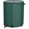 imageGoplus 53 Gallon Collapsible Rain Barrel Portable Rain Barrels to Collect Rainwater from Gutter Rainwater Collection System Water Storage Tank Catcher Container with Filter Spigot60 Gallon