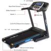 imageGoplus 1100W Folding Treadmill Electric Motorized Power Fitness Running Machine wSupportClassic