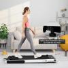 imageGoplus 1100W Folding Treadmill Electric Motorized Power Fitness Running Machine wSupportWhite