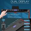 imageGoplus 2 in 1 Folding Treadmill 225HP Electric Under Desk Treadmill WLED Display Blue Tooth Speaker APP ampamp Remote Control Phone Holder Walking Running Machine for Home Office GymRed