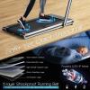 imageGoplus 2 in 1 Folding Treadmill 225HP Electric Under Desk Treadmill WLED Display Blue Tooth Speaker APP ampamp Remote Control Phone Holder Walking Running Machine for Home Office GymSliver