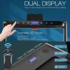 imageGoplus 2 in 1 Folding Treadmill 225HP Electric Under Desk Treadmill WLED Display Blue Tooth Speaker APP ampamp Remote Control Phone Holder Walking Running Machine for Home Office GymSliver