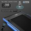 imageGoplus 2 in 1 Folding Treadmill 225HP Superfit Under Desk Electric Treadmill InstallationFree with Remote Control APP Control and LED Display Walking Jogging for Home OfficeBlue