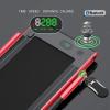 imageGoplus 2 in 1 Folding Treadmill 225HP Under Desk Electric Superfit Treadmill InstallationFree with APP Control Remote Control Bluetooth Speaker LED Display Walking for HomeRed