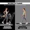 imageGoplus 2 in 1 Folding Treadmill 225HP Under Desk Electric Superfit Treadmill InstallationFree with APP Control Remote Control Bluetooth Speaker LED Display Walking for HomeSilver