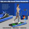 imageGoplus 2 in 1 Folding Treadmill 225HP Under Desk Electric Superfit Treadmill InstallationFree with APP Control Remote Control Bluetooth Speaker LED Display Walking for HomeBlue