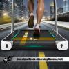 imageGoplus 2 in 1 Folding Treadmill with Dual Display 225HP Superfit Under Desk Electric Pad Treadmill InstallationFree Blue Tooth Speaker APP Control Remote Control Walking Jogging for HomeWhite