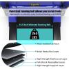 imageGoplus 225HP Electric Folding Treadmill InstallationFree Design with 8Stage Damping System Large LED Touch Display and Blue Tooth Speaker Compact Running Machine Superfit Treadmill for Home UseNavy Blue