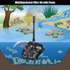 imageGoplus 4 in 1 Submersible Pond Filter Pump 660 GPH Fountain Pump w 3 Nozzles AllinOne Water Pond Cleaning System Outdoor for Aquariums Fish Tank Black