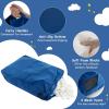 imageGoplus Crash Pad 57quotx57quot 47quotx355quot 475x475ft 4x3ft Sensory Mat with Foam Blocks and Washable Velvet Cover for Kids and Adults Play Therapy Jump Relax47x355 Blue