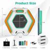 imageGoplus Inflatable Floating Dock 87FT x 87FT Inflatable Dock Platform wDetachable Ladder Carry Bag Water Mat Floating Platform Island Raft for Lake Beach Pool