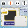 imageGoplus Inflatable Floating Dock 8FT x 8FT x 65 Inch Thick Swim Dock Platform wMesh Swim Area NonSlip Pad Portable Bag Portable Bag Water Mat Raft for Lake Beach River Pool