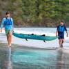 imageGoplus Inflatable Kayak 2Person Kayak Set for Adults with 507 LBS Weight Capacity 2 Aluminium Oars EVA Padded Seat 2 Fins Hand Pump Carry Bag Repair Kit Portable Touring KayaksBlueGreen