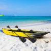 imageGoplus Inflatable Kayak 2Person Kayak Set for Adults with 507 LBS Weight Capacity 2 Aluminium Oars EVA Padded Seat 2 Fins Hand Pump Carry Bag Repair Kit Portable Touring KayaksYellow