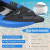imageGoplus Inflatable Kayak 2Person Kayak Set for Adults with 507 LBS Weight Capacity 2 Aluminium Oars EVA Padded Seat 2 Fins Hand Pump Carry Bag Repair Kit Portable Touring KayaksBlue