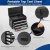 imageGoplus Rolling Tool Chest 5Drawer Tool Box Organizer wLockable Wheels ampamp Sliding Drawers ampamp Detachable Top ampamp Adjustable Shelf Tool Storage Cabinet for Garage WorkshopGrayGray