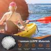 imageGoplus SitonTop Kayak 102ft Portable Recreational Kayak WDetachable Aluminum Paddle Backrest Bungee Storage 0ne Person Touring Drifting Fishing Kayaks Boat for Adults Lake River Sea