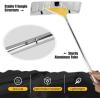 imageGoplus Snow Roof Rake 25Inch Blade 20 FT Extension Snow Shovel for Snow Removal wWheels AntiSlip Handle Ideal for Roof Car Heavy Duty Aluminum