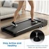 imageGoplus Under Desk Treadmill Electric Treadmill Walking Pad with Touchable LED Display and Wireless Remote Control Builtin 3 Workout Modes and 12 Programs Running Jogging for Home Office